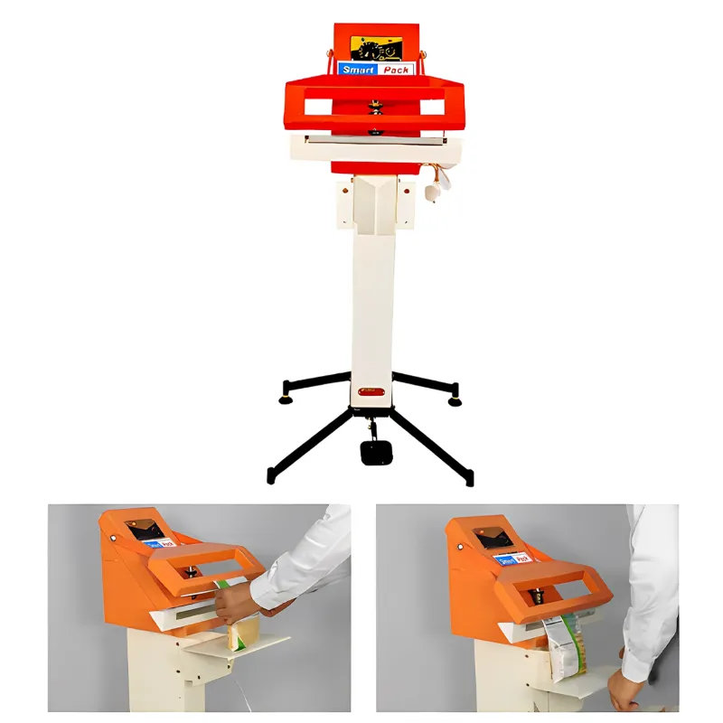 Smart Pack Commercial 20 Inches Hot Bar Type Foot Sealer